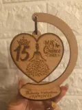 Corazón Colgante para Quinceañera - 1
