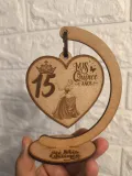 Corazón Colgante para Quinceañera - 2