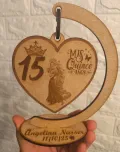 Corazón Colgante para Quinceañera - 6